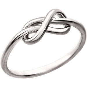 Red Carpet Jewelry Styles Knot Sterling Ring